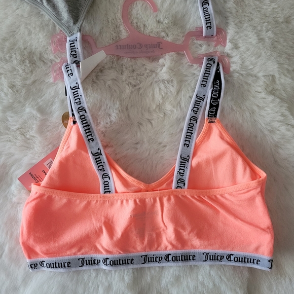 🧡JUICY COUTURE BRAND NEW 2-PACK BRALETTE SIZE S - Picture 11 of 14